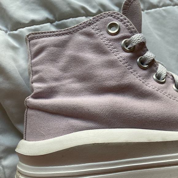 Light purple platform converse - Picture 6 of 9